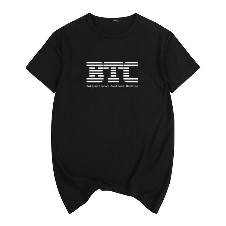 BTC Bitcoin Unisex Short Sleeve T-Shirt