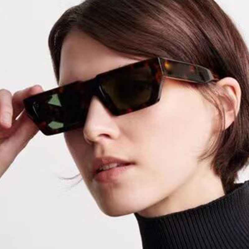 Retro Square Jelly Sunglasses for Men and Women