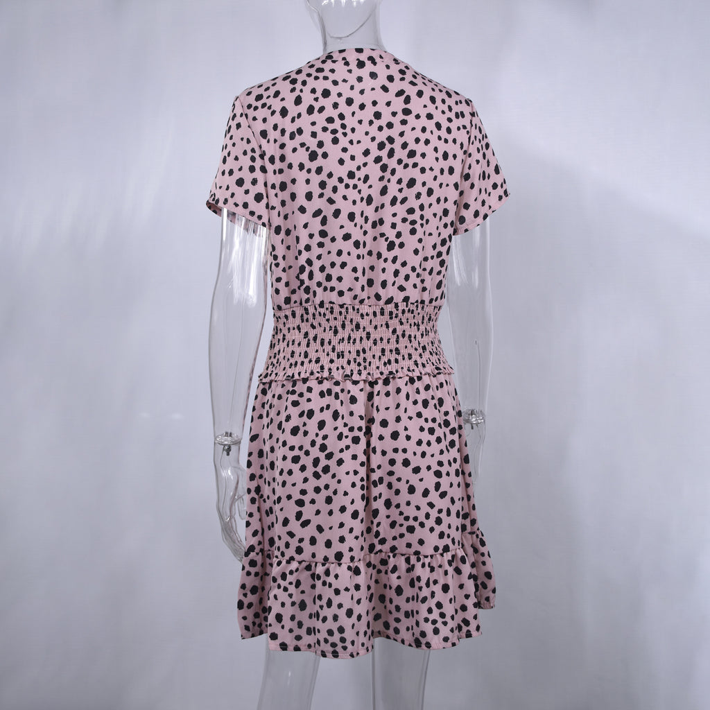 2023 Spring New Polka Dot Slim Fit Dress