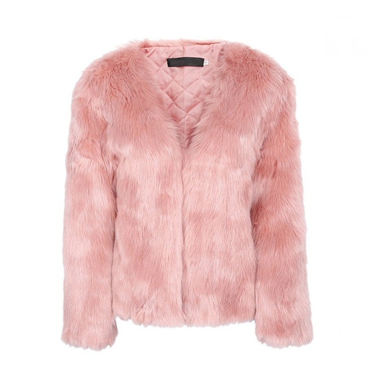Faux Fur Short Jacket for Women