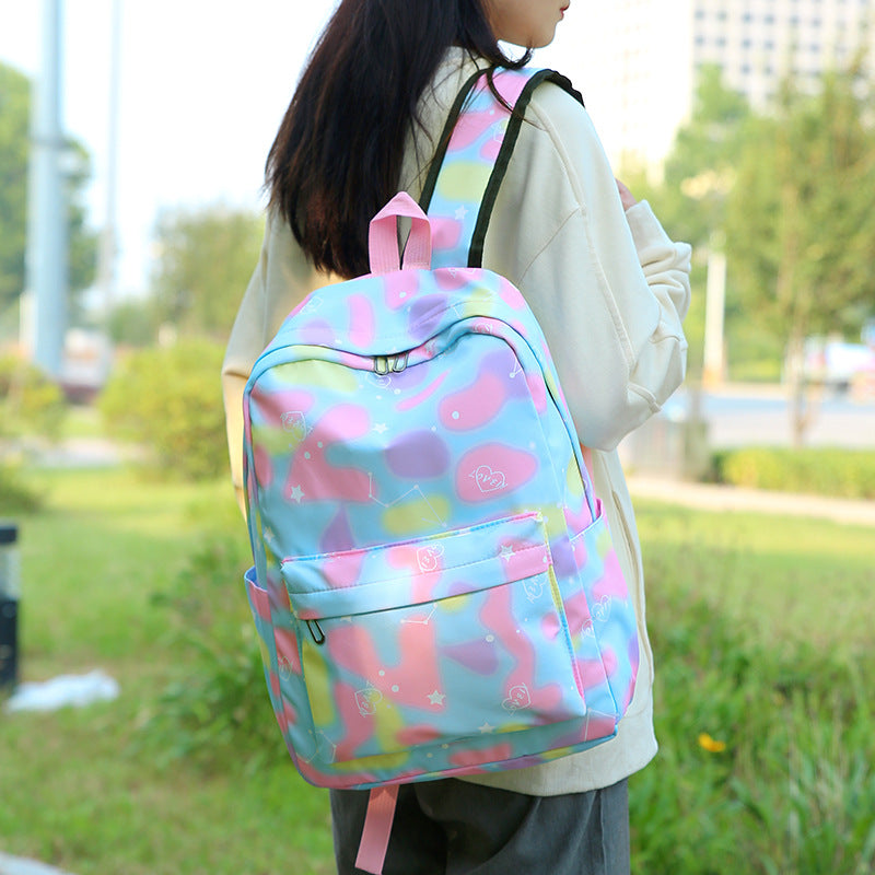 Large-capacity Three-piece Backpack Set for Students