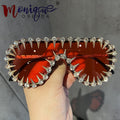 Luxury Designer Punk Rhinestone Sunglasses for Men & Women