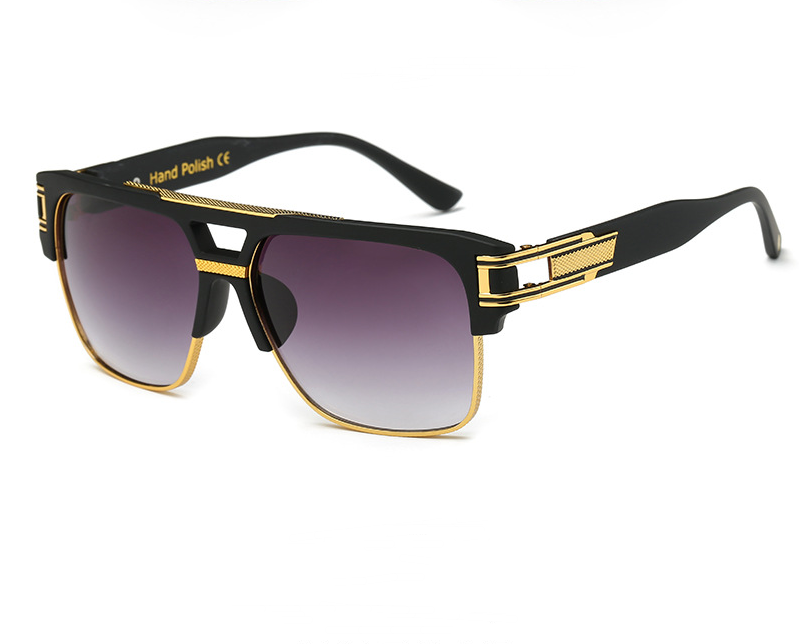 Retro Colorful Reflective Sunglasses for Men and Women