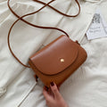 Spring Summer Women's Fashionable Crossbody Saddle Bag