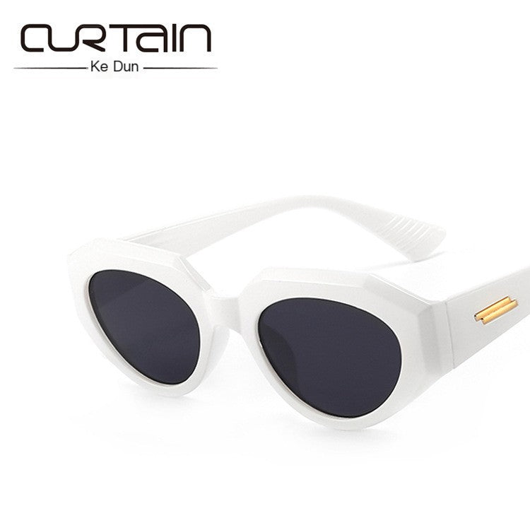 Vintage Irregular Cat Eye Sunglasses for Women 2021
