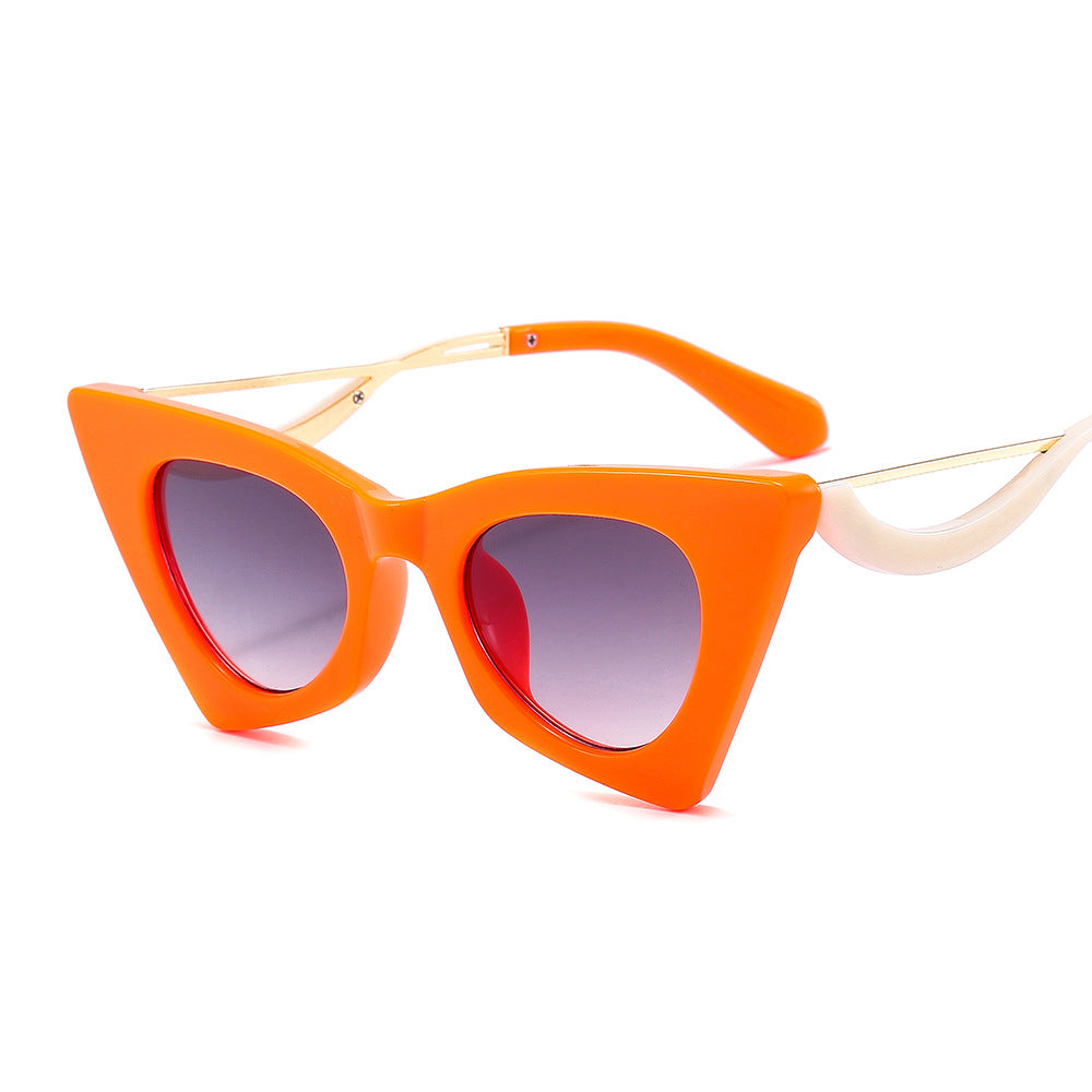 Cat Eye Shaped Selfie Sunglasses for Women 2815