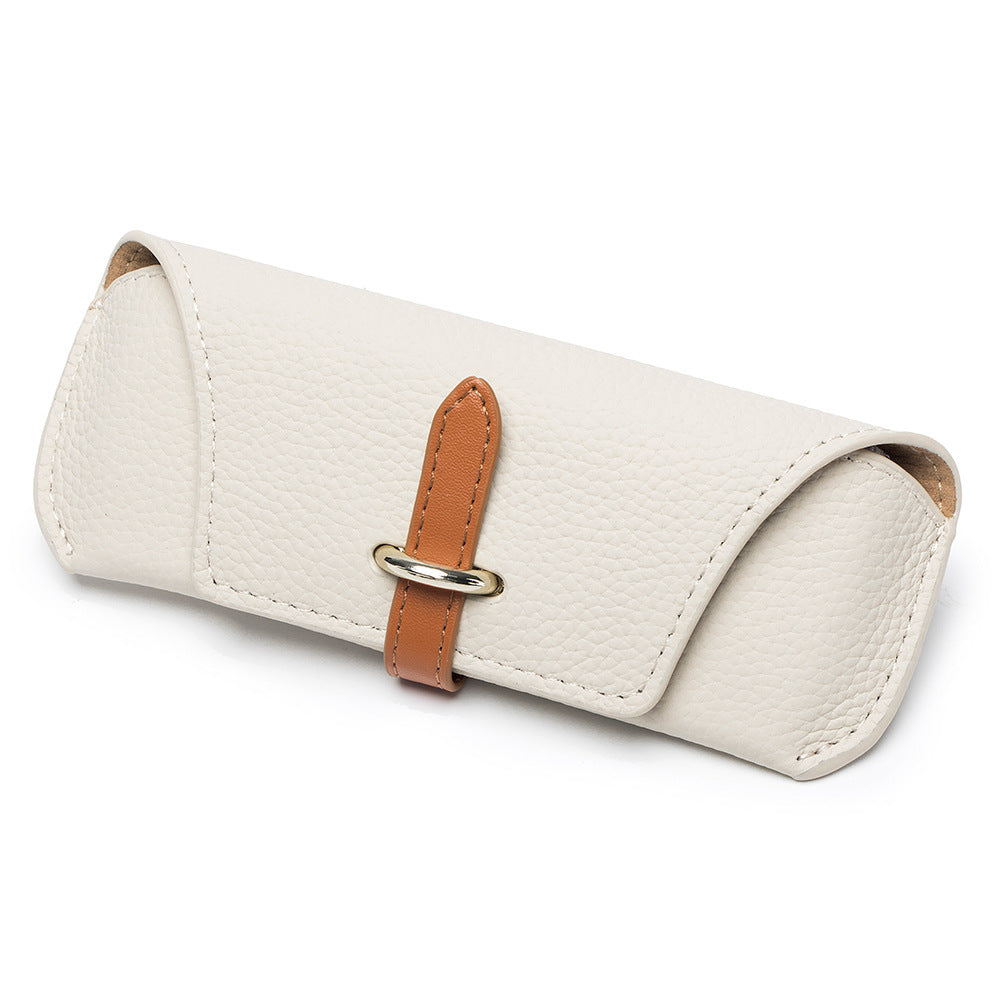Creative Portable Leather Sunglasses Case for Men & Women