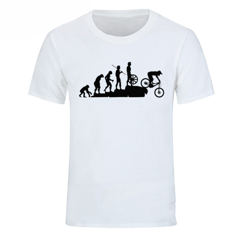 Customizable Round Neck Short Sleeve T-Shirts (Logo Print)