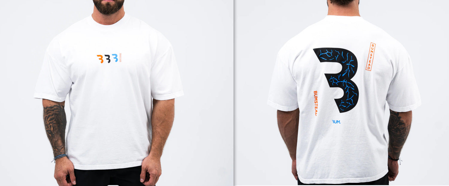 CBUM Cotton Short Sleeve T-Shirt for Men and Women