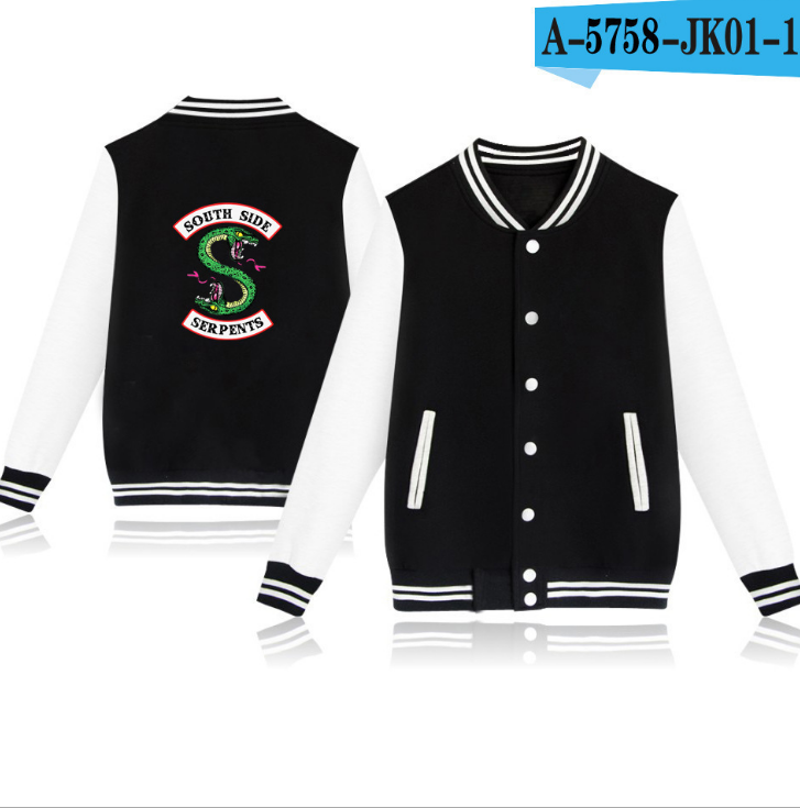 Riverdale Style Baseball Jacket for Men and Women