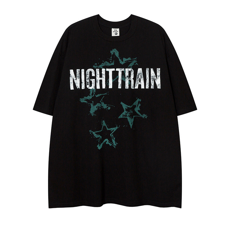 2024 Vintage Oversized Hip-Hop T-Shirt for Men