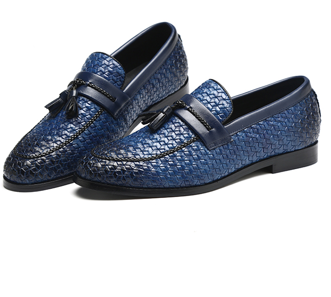 Fringe Leather Shoes for Men - British Style Loafers