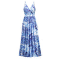 Summer Swing Long Floral Beach Dress