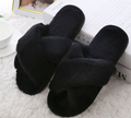The Douceur Faux Fur Winter Slipper | Evarisluxe