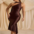 Elegant Backless Women's Dress