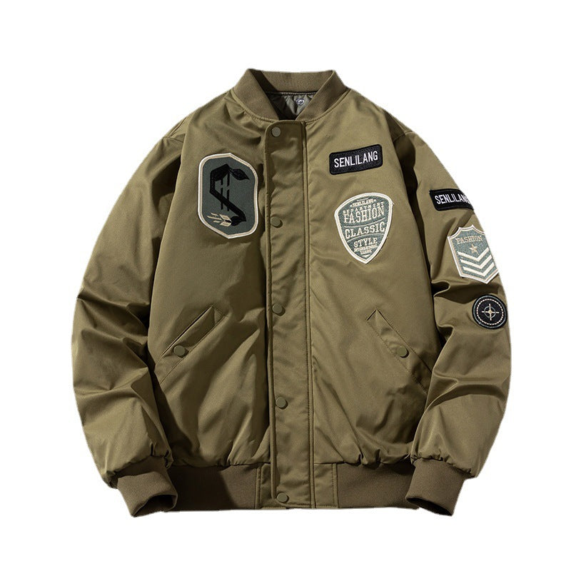 Vintage American Baseball Jacket for Men and Women