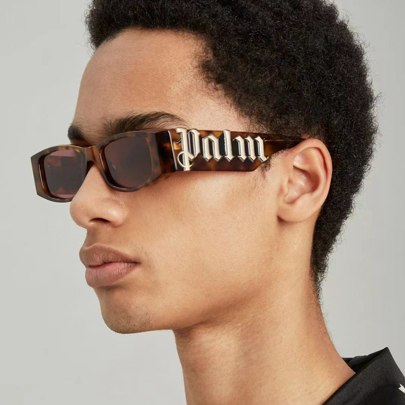 Vintage Square Frame Sunglasses for Women and Men