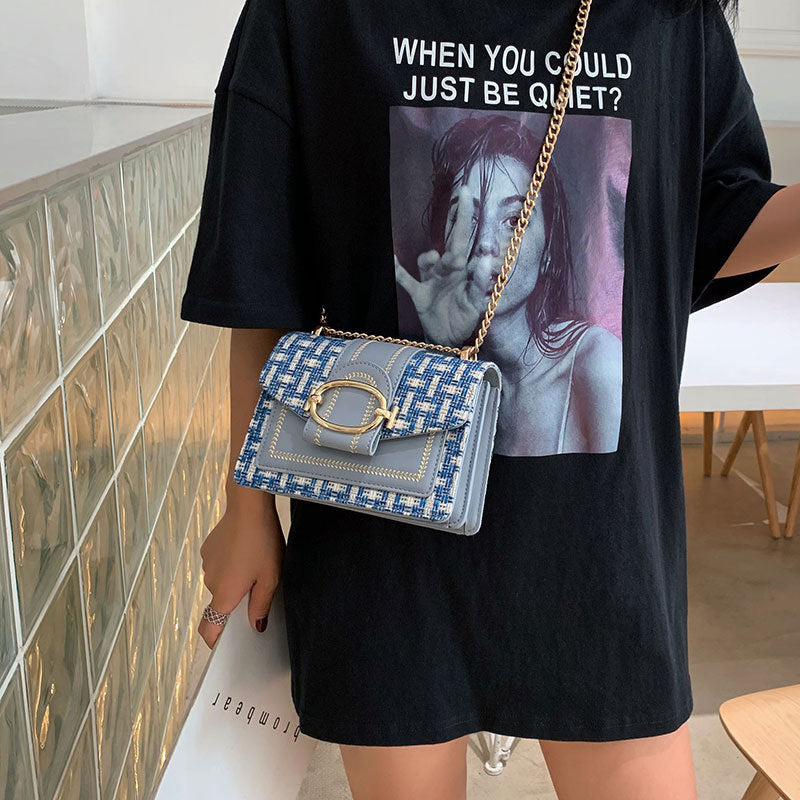Trendy Korean Women's Chain Shoulder Bag (Summer Edition)
