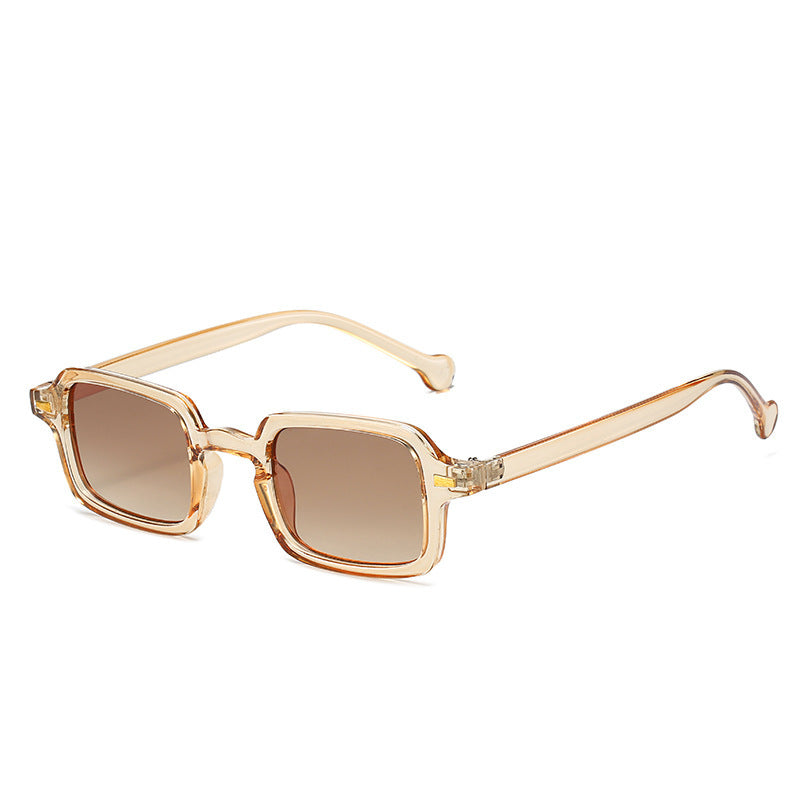 The Soleil Retro Square UV400 Sunglasses | Evarisluxe