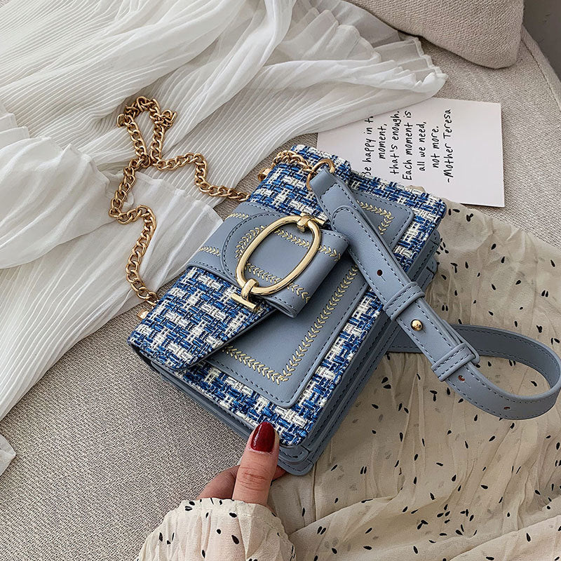 Trendy Korean Women's Chain Shoulder Bag (Summer Edition)