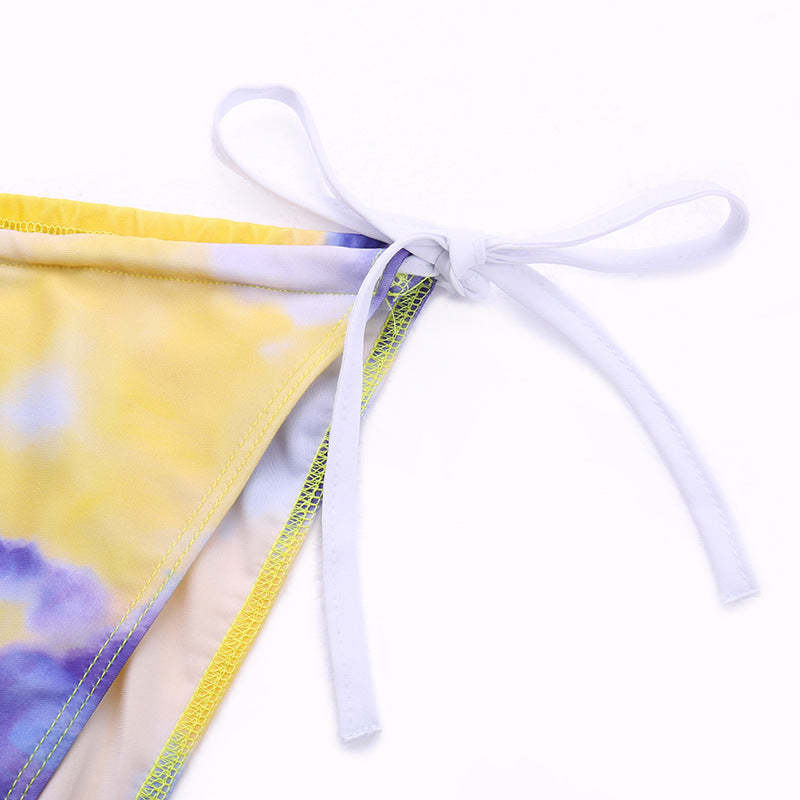 Three-Piece Women's Bikini Swimsuit Set