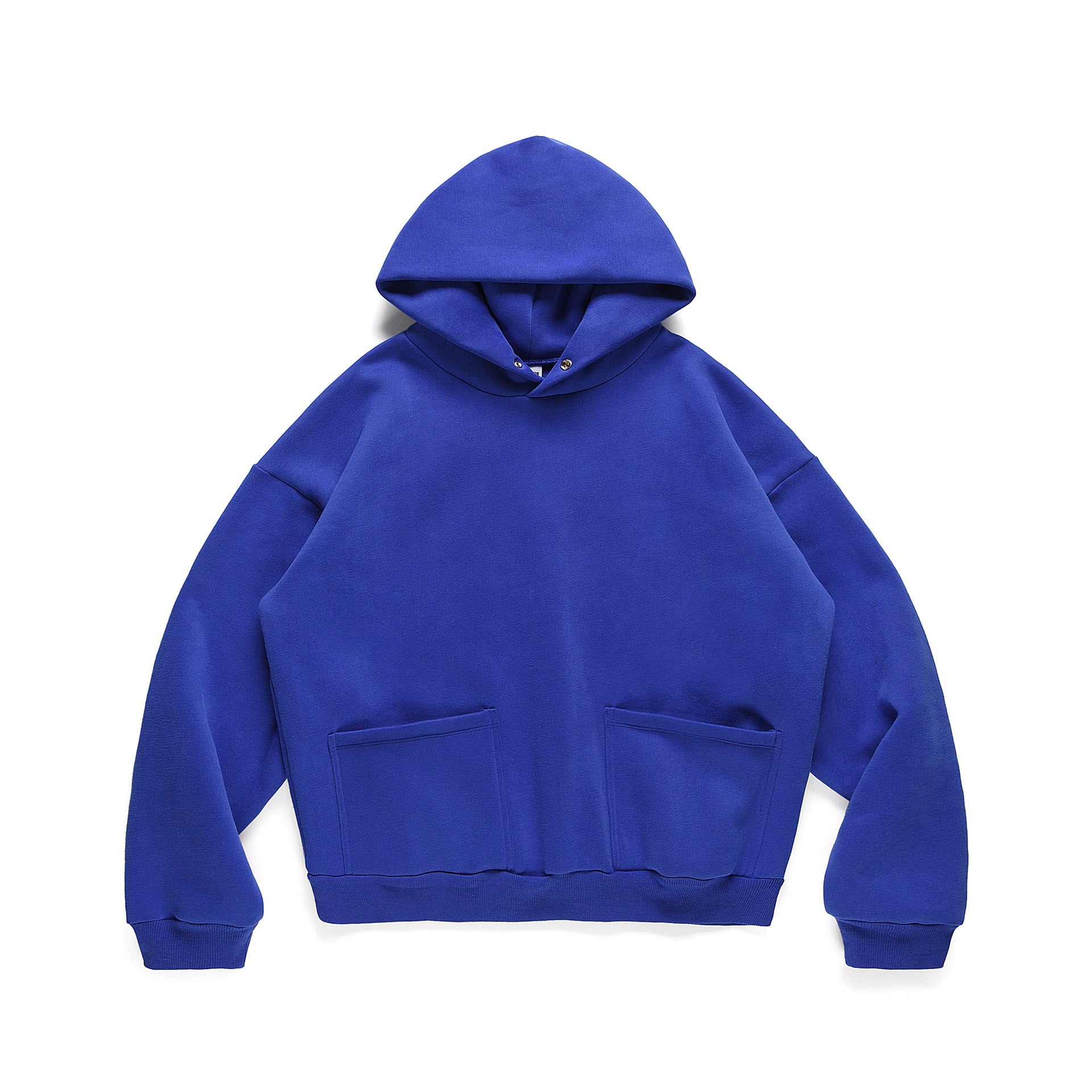 Klein Blue Men's Loose Hoodie Jacket