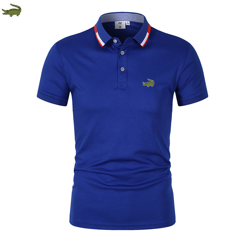 Men's Polo Shirt - European and American Summer Style