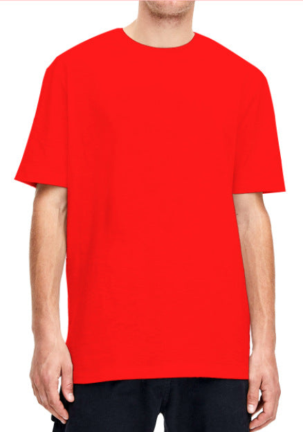 Custom Cotton Round Neck T-Shirt for Men and Women