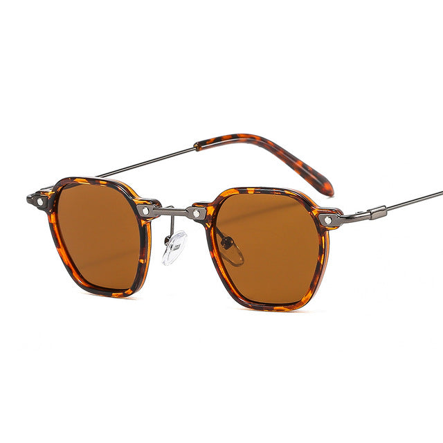 Retro Cat Eye Metal Sunglasses for Women