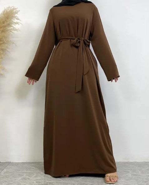 The Sérénité Modest Maxi Dress | Evarisluxe