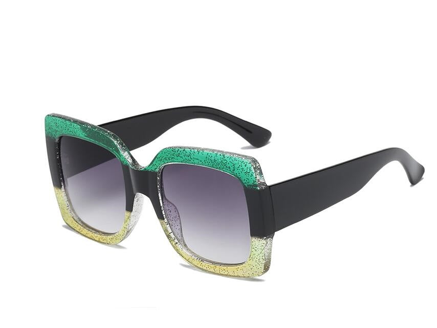 Evarisluxe Tri-Color Frame Sunglasses