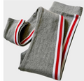 Striped Sports Pants, Leggings, Tapered Pants