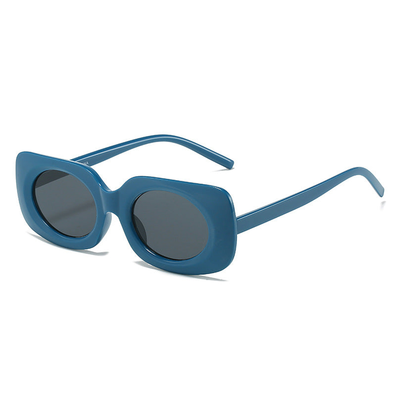 2022 Square Sunglasses in Pastel Colors for Women