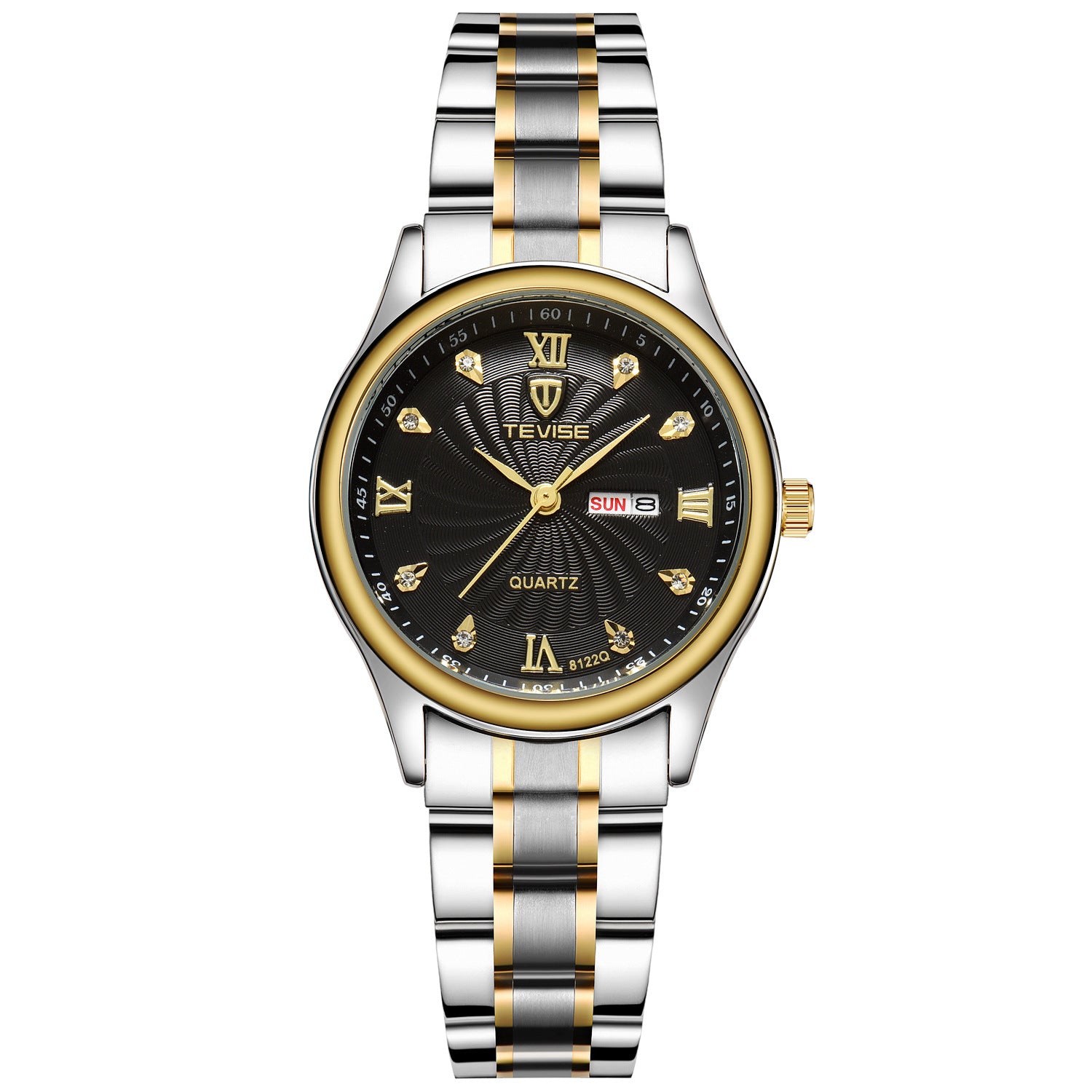 TEVISE Custom Waterproof Fashion Quartz Couple Watches | Evarisluxe
