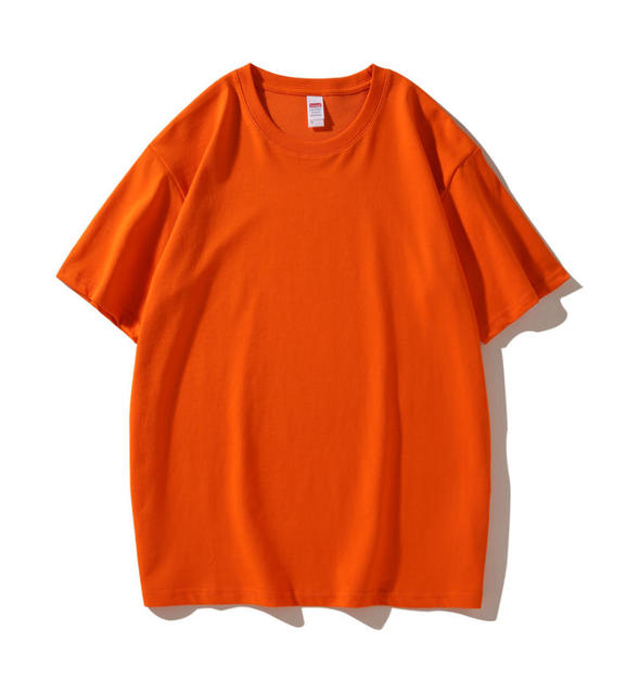 2024 Summer Cool Silk Loose Plain T-Shirt for Men
