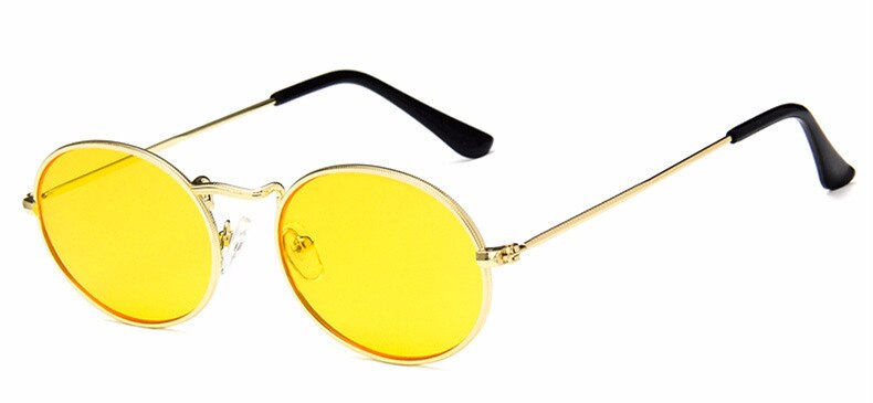 Retro Oval Sunglasses for Men and Women - Classic Style
