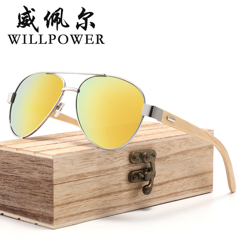 Bamboo Sunglasses for Men and Women - Trendy Style