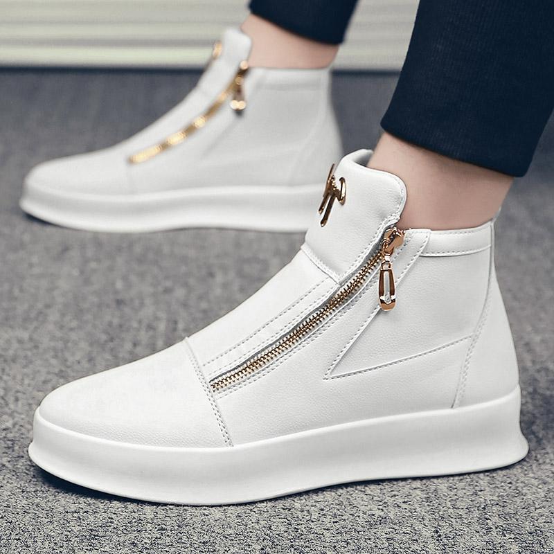 Trendy Men's Summer 2023 High-Top Casual Sneakers