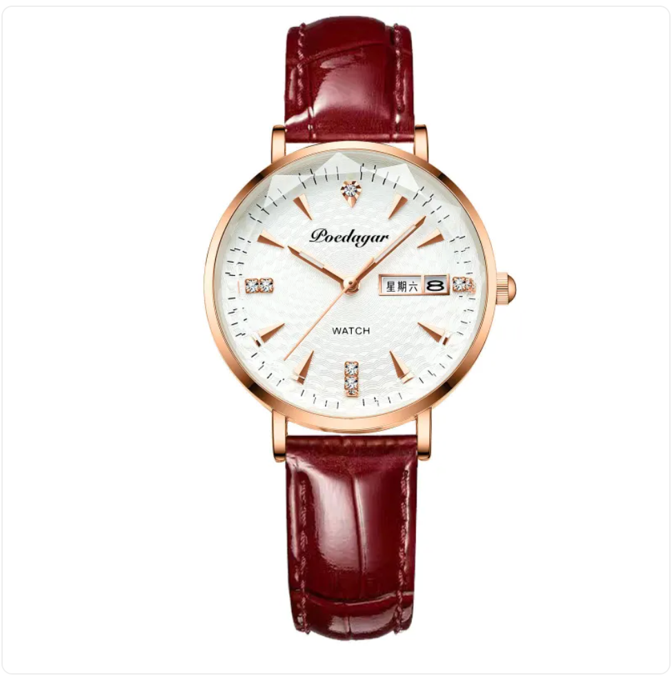 The Calendrier Dual-Display Quartz Watch | Evarisluxe