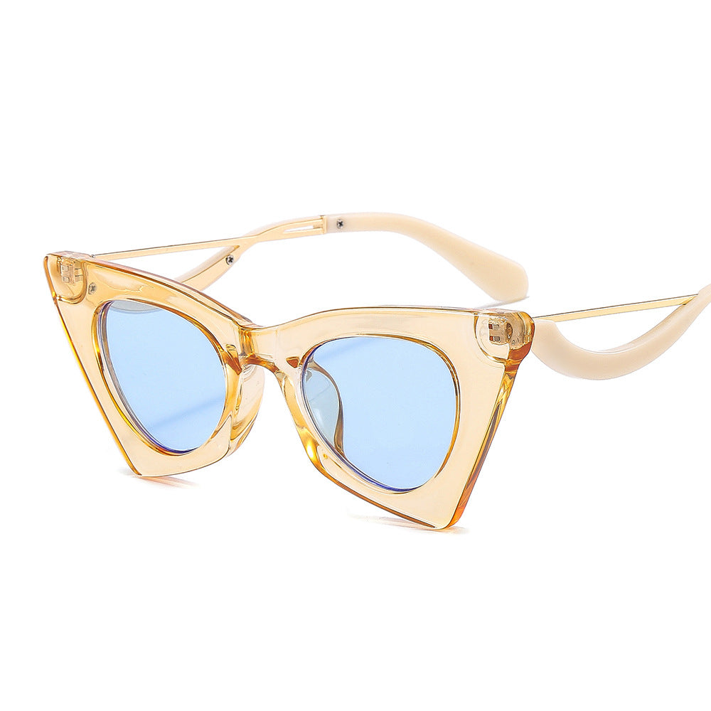 Cat Eye Shaped Selfie Sunglasses for Women 2815