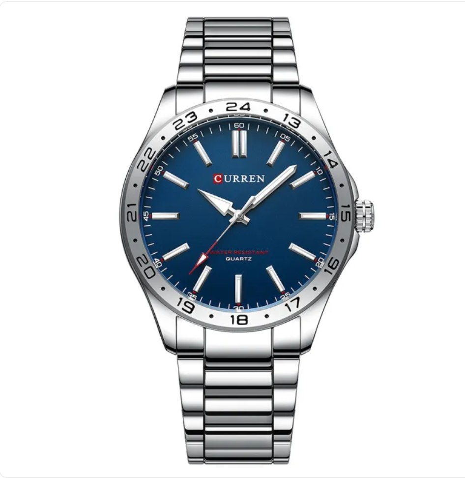 Le Quotidien Casual Steel Quartz Watch | Evarisluxe
