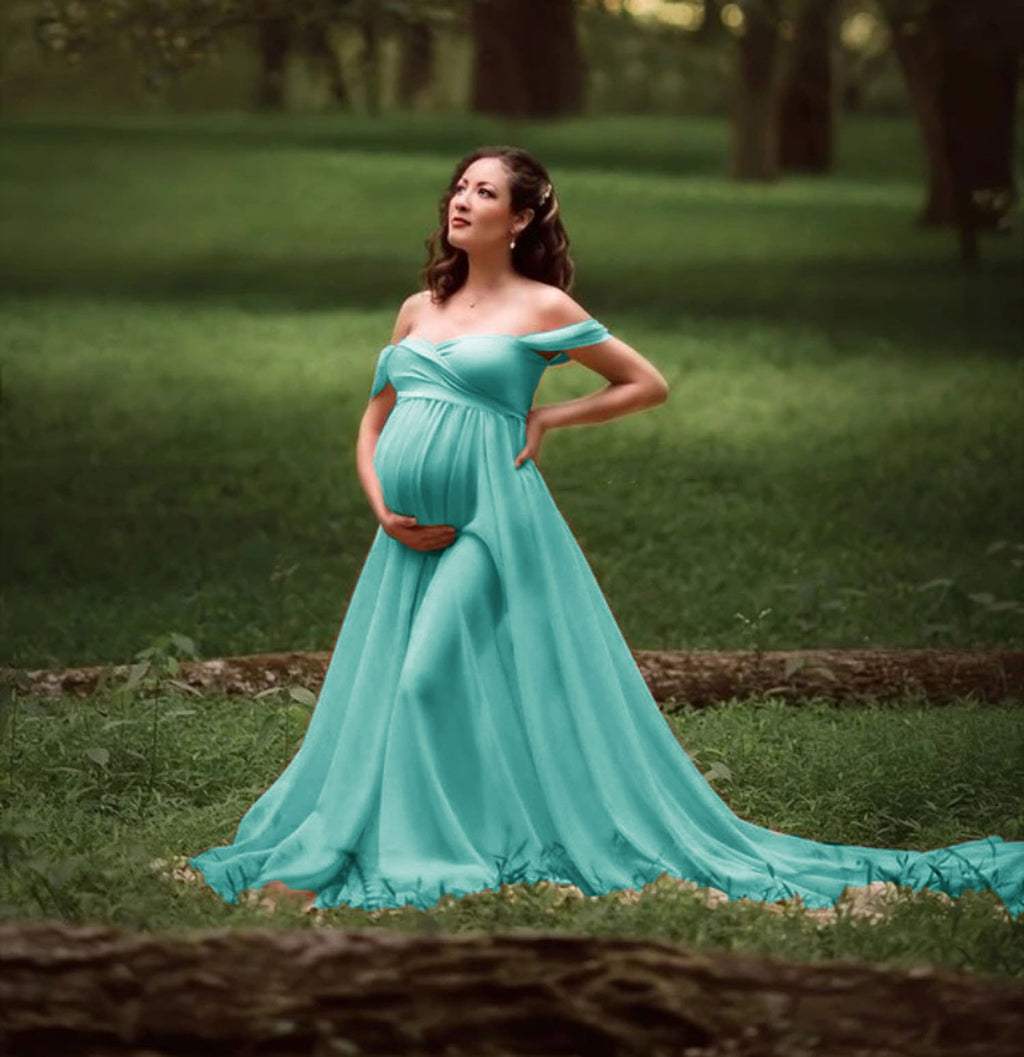 The Séraphine Maternity Gown | Evarisluxe