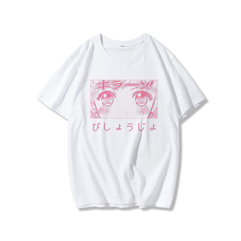 2020 Cartoon Print T-Shirt for Women, Summer Style