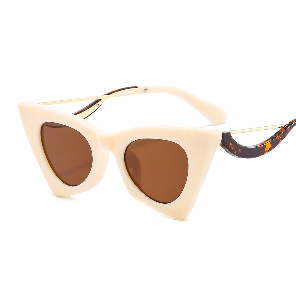 Cat Eye Shaped Selfie Sunglasses for Women 2815
