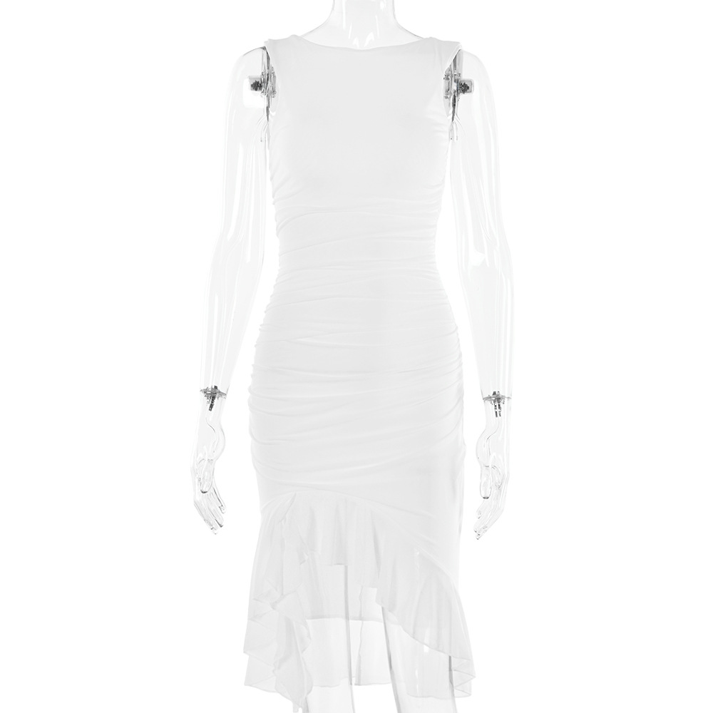 Evarisluxe Slim Skinny Sleeveless Dress