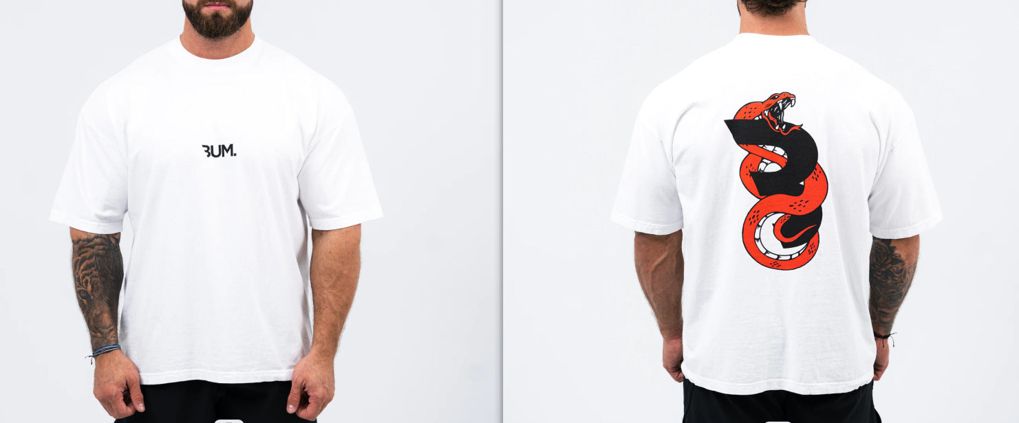 CBUM Cotton Short Sleeve T-Shirt for Men and Women