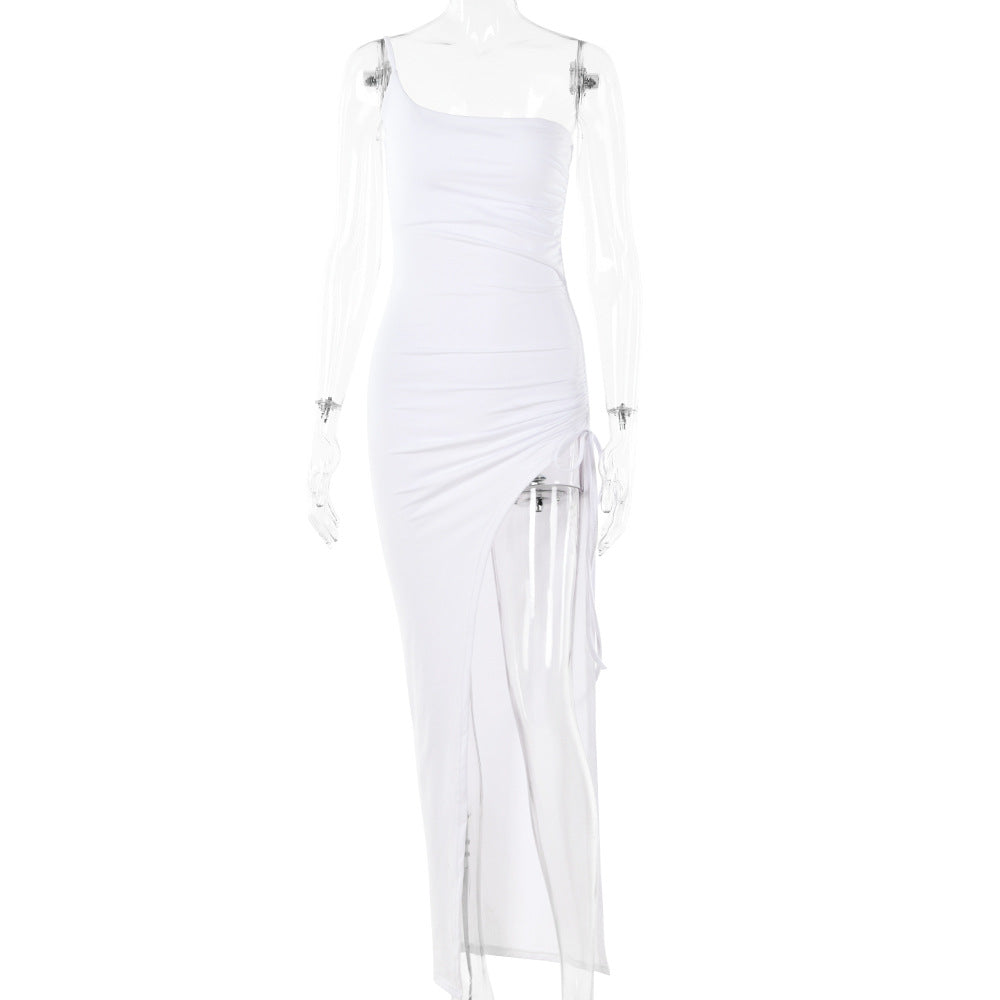 Spring 2023 New Women's Sexy High-Slit Dress