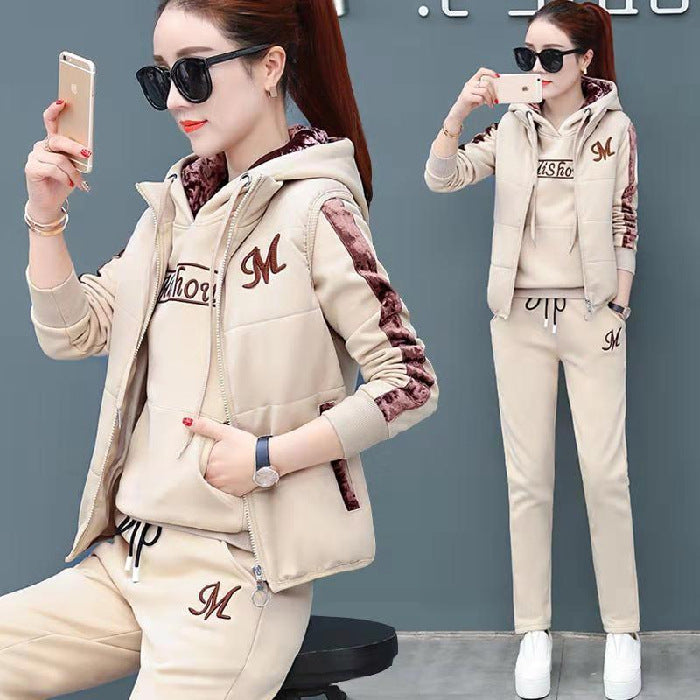 Women's Winter Velvet 3-Piece Sports Set (2020)