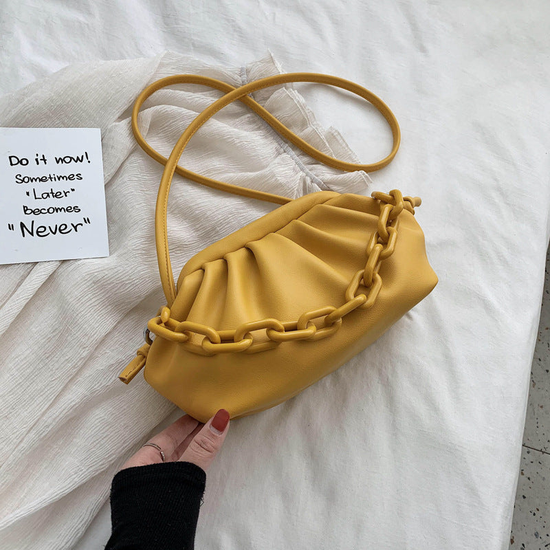 Chic Chain Handle Bucket Bag for Women (2020 Summer)