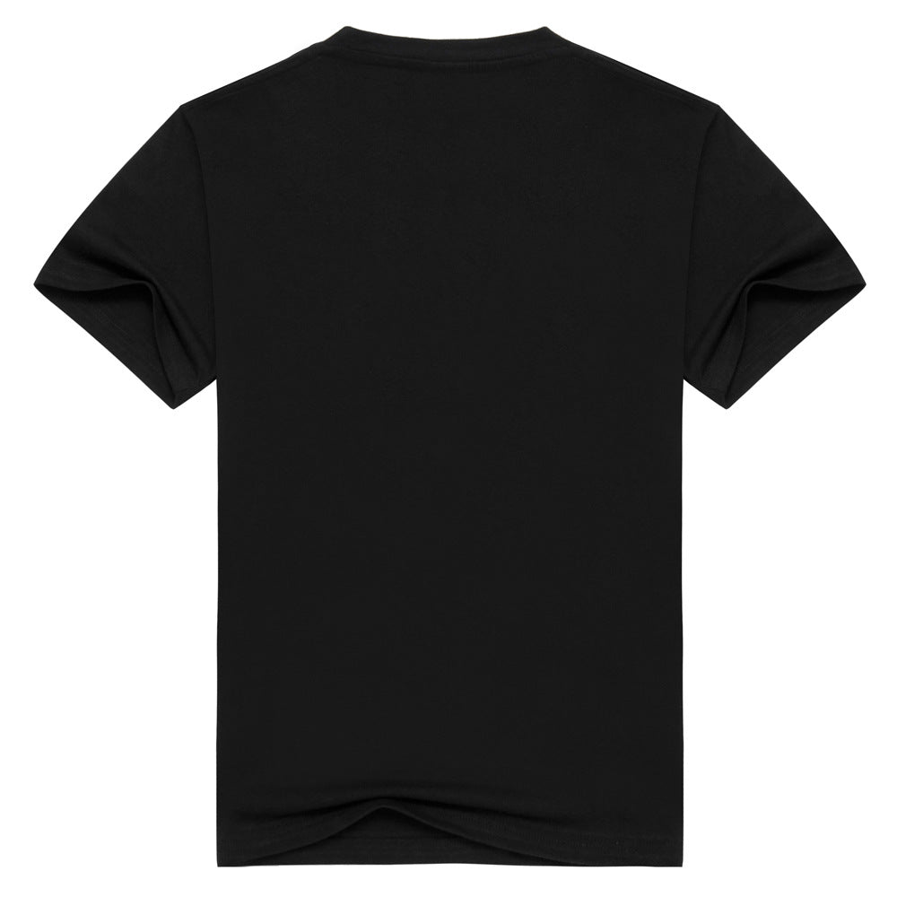 Men's 3D Violin Print Short Sleeve T-Shirt